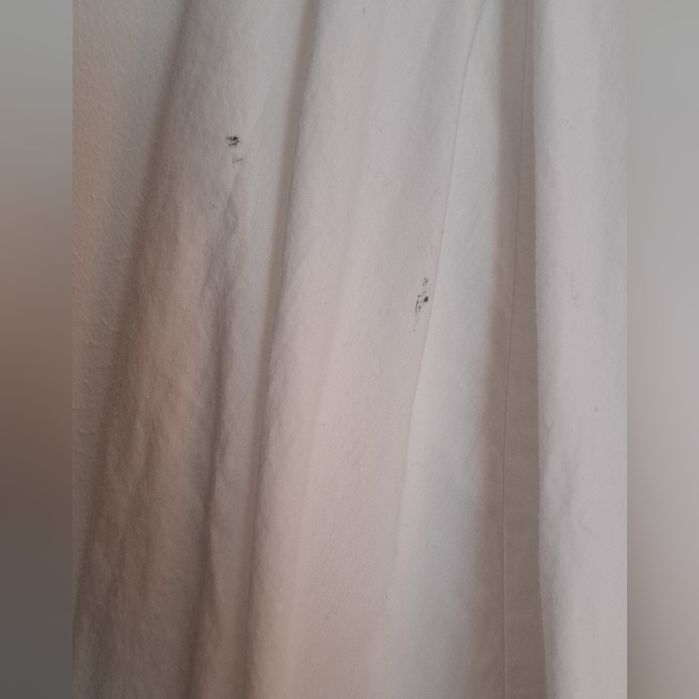 Boho Free People A-line White Skirt - Picture 6 of 7